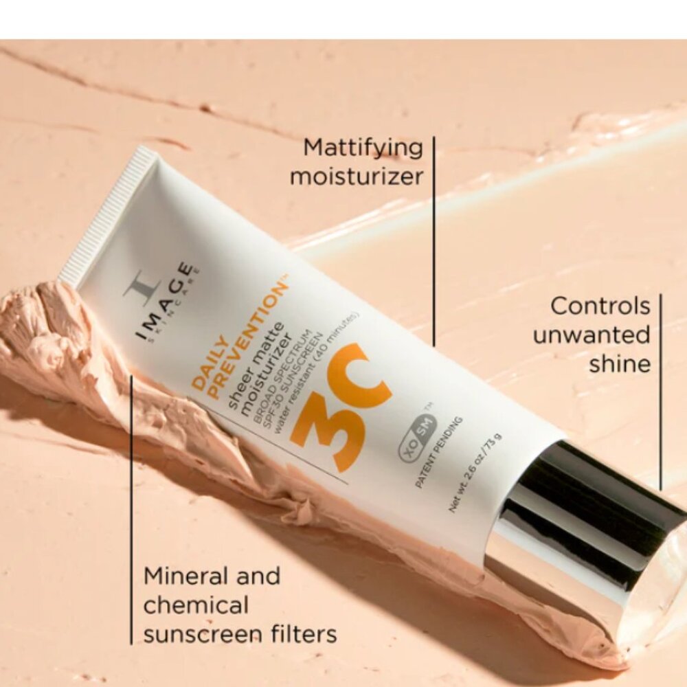 New* Image Skincare DAILY PREVENTION sheer matte moisturizer SPF 30 2.6 fl oz
